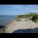 Der Strand vor unserem Campingplatz
